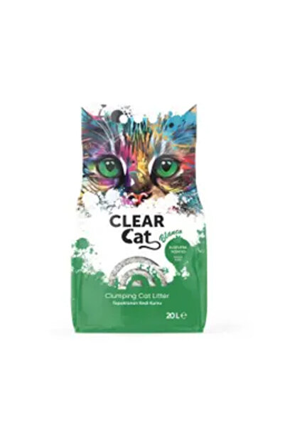 Clear Cat CLEARCAT BLANCO ALOE VERA BENTONİT KEDİ KUMU 20 LT