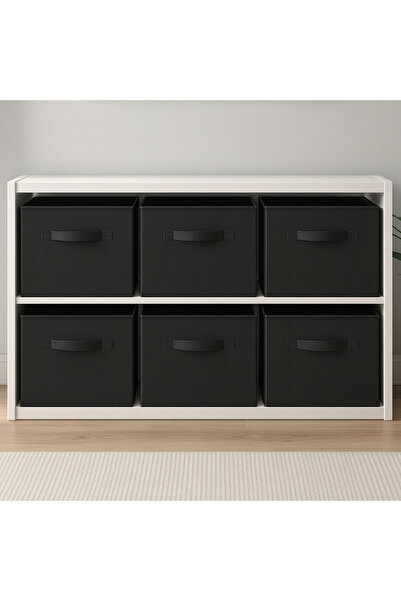 Elindor Set de 6 cutii de depozitare pliabile Elindor®, tip sertar, dormitor ...