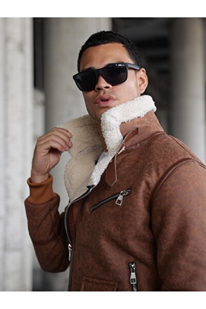 MODA BASKCA New Season Inside Out Full Fur Slim Fit Coat