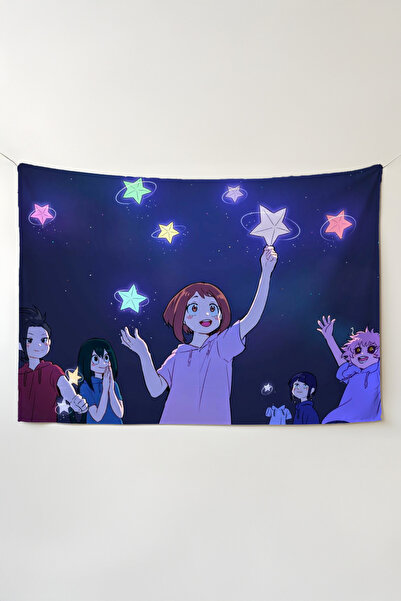 Charmbi Tapiserie orizontală My Hero Academia – Tapiserie de perete din țesăt...