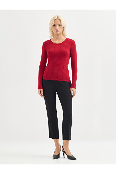 Karaca Kadın Triko Kazak-Kırmızı