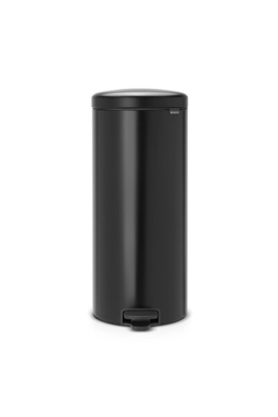 Brabantia NewIcon 649059 Pedal Bin, 30 l, Soft Close, Anti-Slip Base, Black