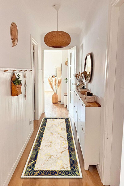 THEMODERNHANE Ψηφιακό εμπριμέ χαλάκι δαπέδου, διακοσμητικό, που πλένεται στο πλυντήριο, αντιολισθητική βάση, ανθεκτικό στους λεκέδες