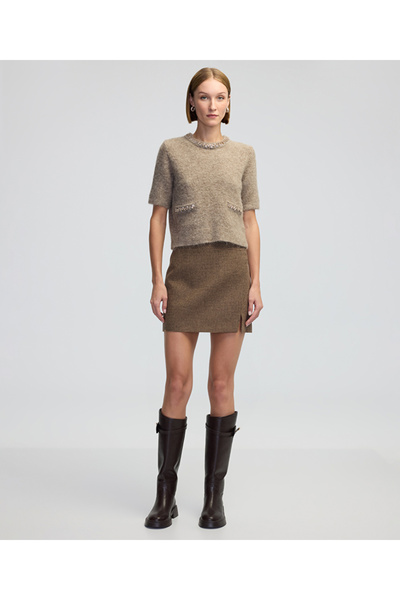 İpekyol Karma Stone Embroidered Knitwear