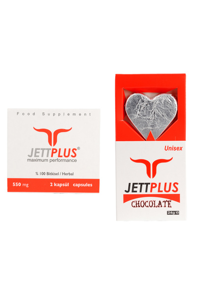 JETTPLUS CHOCALTE ÇİKOLATA VE 2'Lİ CAPSULE