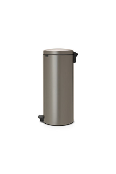 Brabantia NewIcon Pedal Bin 649057, 30 l, Soft Close, Anti-Slip Base, Grey