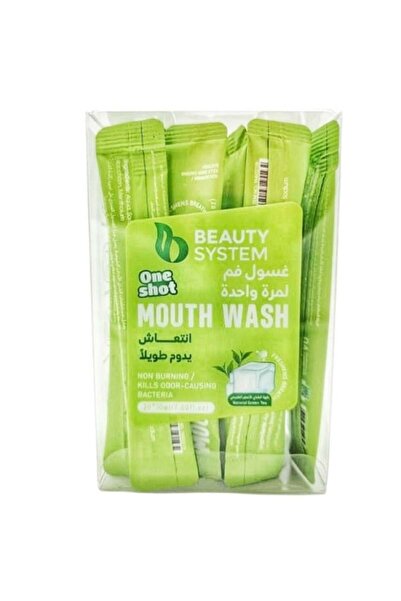 BEAUTY SYSTEM Natural Green Tea Mouthwash by - 20 × 10ml