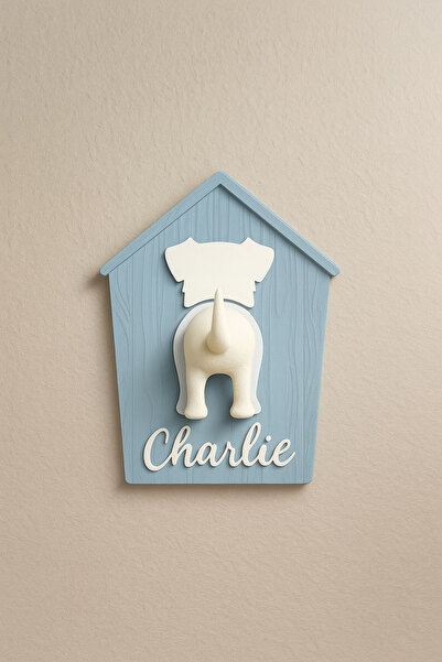 Pawsim Kişiselleştirilmiş Köpek Tasma Tutucu, Tasma Kancası, Duvara Monte Köpek Popo Tasma Tutucu