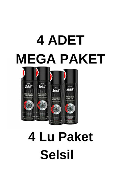Selsil Balata Spreyi 500 ml 4 Lu Paket