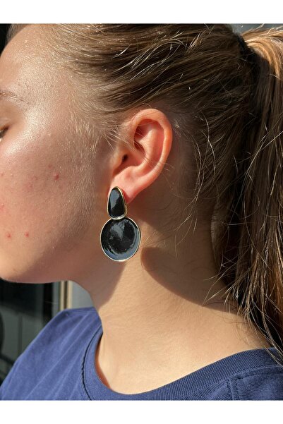 Candy Nuveria's Seal - Enamel Dangle Round Earrings
