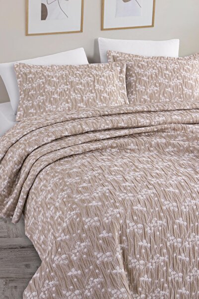 Evim Lua Jacquard Bedspread Set Double Powder 230X240 cm