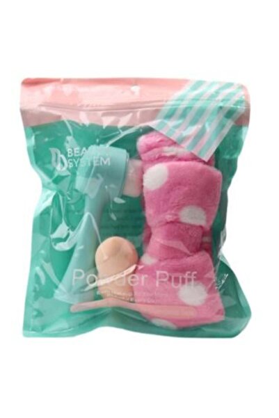 BEAUTY SYSTEM مجموعة أدوات المكياج من بيوتي سيستم، 3 قطع / لون عشوائي