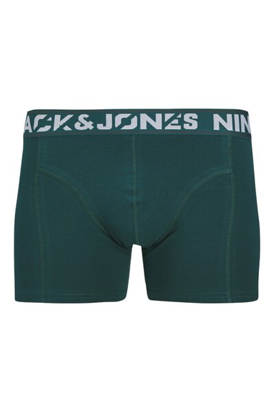 Jack & Jones Erkek Siyah Jackendric Trunks 7 Pack Ln Boxer 12283395-Black