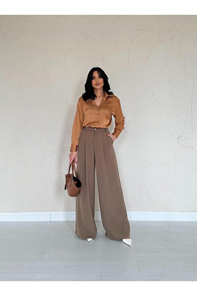 Vaveyy Pleated Comfort Pants