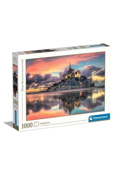 CLEMENTONI Puzzle 1000 piese ClementoniHigh Quality Collection Le Magnifique Mont Saint Michel 39367