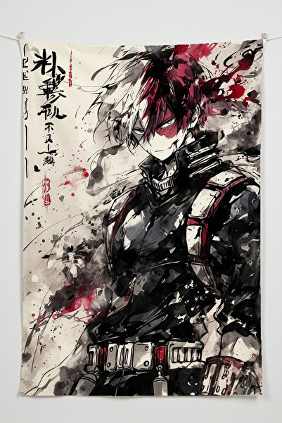 Charmbi غطاء جداري عمودي من My Hero Academia - سجادة جدارية لتزيين الغرفة من ...