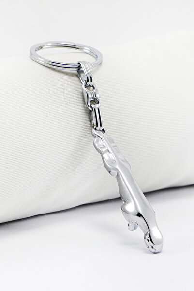 biuti Breloc Puma de culoare argintie, breloc cadou