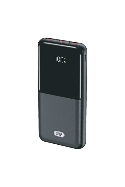 SP 10000mAh Portable Power Bank with LED Display, 22.5W Fast Charging Compatible with All Devices