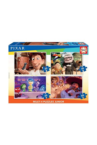 EDUCA 4 in 1 Junior Pixar progressive puzzle