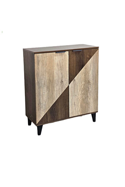 DEC1 دولاب احذية 2 باب عملي متعددة الاستخدامات