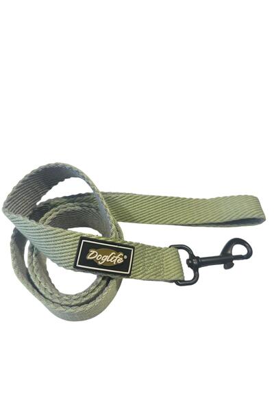 Doglife Mint Koton Dog Walking Leash (2.5 cm X 120 cm)