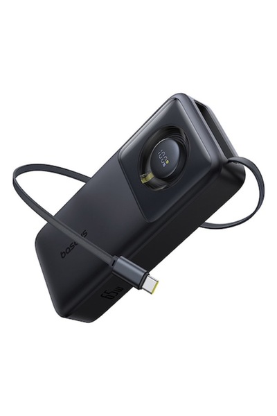 Baseus Power Bank 20000mAh, 65W, Type-C Cable, Free2Pull