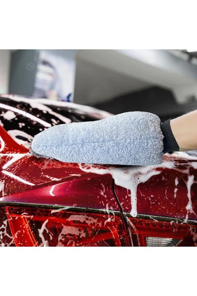 GoldPrestij Auto Vehicle Washing Glove Car Auto Super Quality 100% Micro Fiber Towel Car Wash Glove