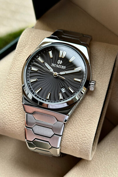 Store Tissot Prx Model Silver with Steel Calendar Black Men's Watch