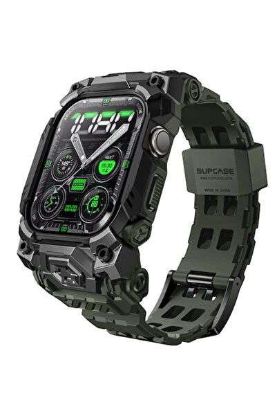 Stef's Cat Husa pentru Apple Watch 10 46mm + Curea, L48, Policarbonat, Guldan