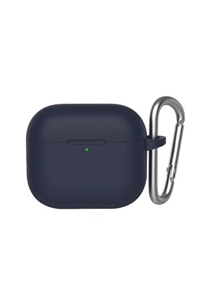 Stef's Cat Husa pentru AirPods 4, Liquid Silicone, V12, Silicon, Navy Blue