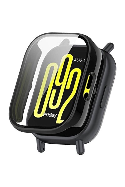 Stef's Cat Husa pentru Xiaomi Redmi Watch 5 Active + Folie, H33, Policarbonat, Black