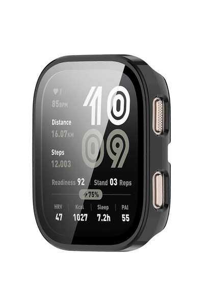 Danex Protective Case for Amazfit Bip 6 with Screen Protector (D85, Lexgard, Deep Dark)