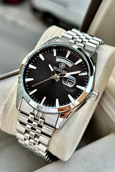 Homies Men's Watch Steel Strap Automatic Look Works All Functions.