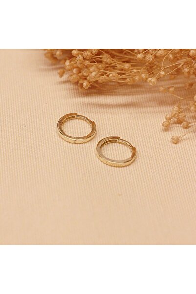 TAHAN MÜCEVHERAT XXS Sade Halka Küpe