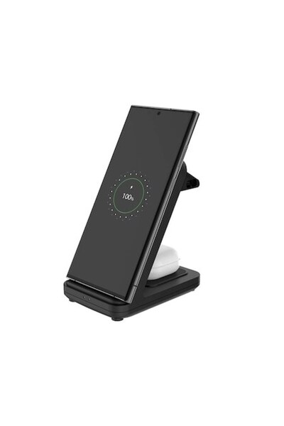 Stef's Cat Stație de încărcare telefon, 20W, Y8, Negru