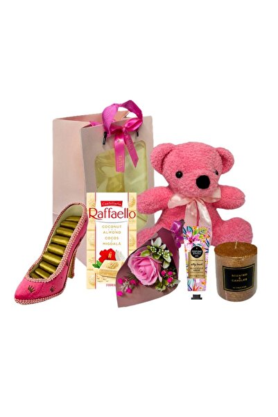 velve Συσκευασία δώρου Pure Affection, κρέμα χεριών, αρκουδάκι, διακοσμητικό ...