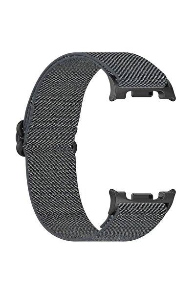 Stef's Cat Curea pentru Samsung Galaxy Watch8 40mm/44mm/Classic, curea de ceas, H46, textilă, mozaic de grafit