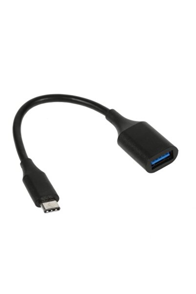 Stef's Cat Προσαρμογέας OTG USB 3.1 USB Type-C σε USB A 18 cm Μαύρο