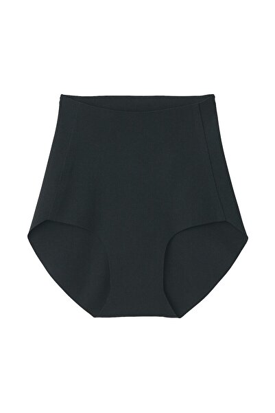 Muji Complete Seamless Cotton High-rise Shorts