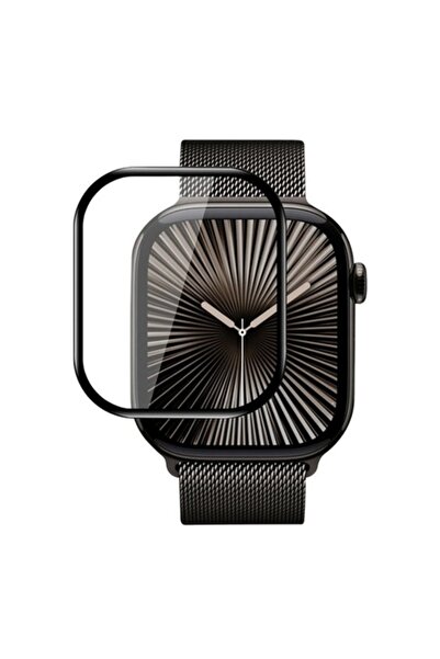 Stef's Cat Προστατευτική μεμβράνη για Apple Watch 10 42mm με εφαρμοστή, προστ...