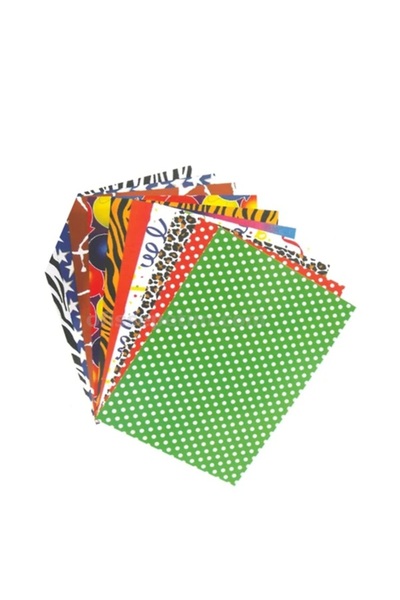 ÇilekKurdu Desenli Fon Kartonu 50x70 10 LU