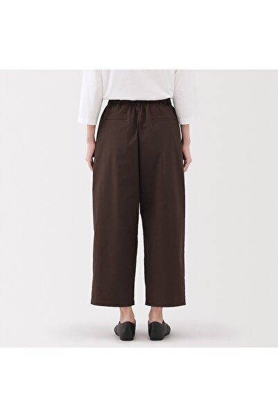 Muji Quick Dry Broadcloth Wide Tapered Pants