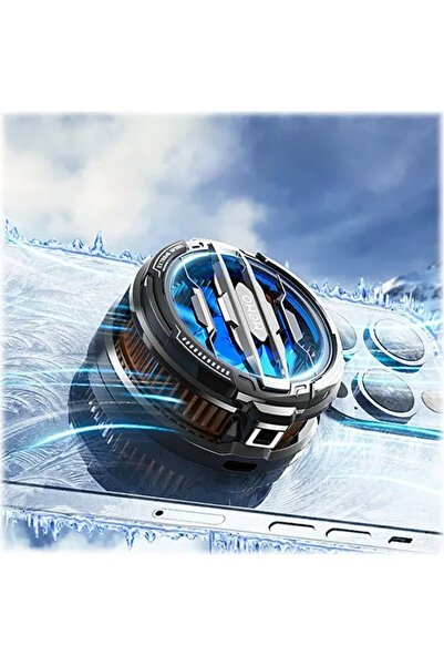 OEM CX-07 Manyetik Telefon Soğutucu – Buzlu Fan, Alüminyum Gövde, Radiator De...