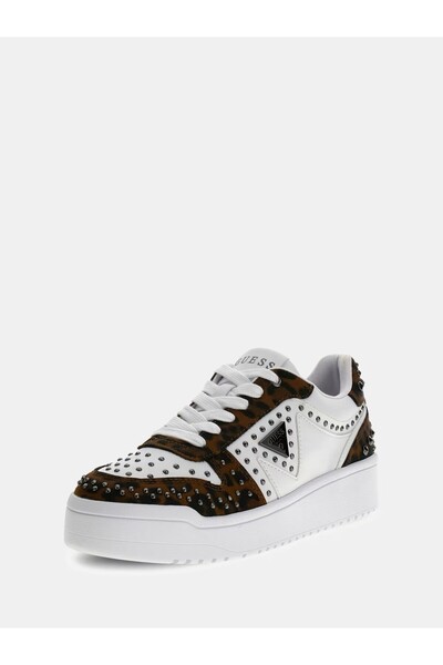 Guess Mogana zımba detaylı Kadın sneaker FLFMGNPEL12