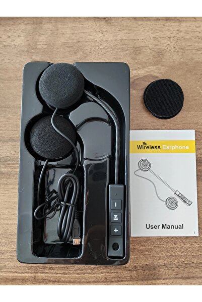 BLUE İNTER KABLOSUZ Moto Kulaklık, Intercom, Motor, Kask, Kurye, İçin, Kablosuz Konfor ve Ses Kalitesi