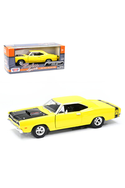 Motor Max 1:24 Scale 1969 Dodge Super Bee Classic American Muscle Die-Cast Model Collectible Car