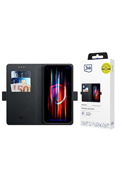 Stef's Cat Husa pentru iPhone 17 Pro, Θήκη πορτοφολιού, U54, Poliuretan, Μαύρο