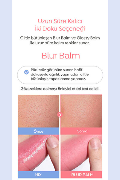 Missha Kalıcı Dudak & Yanak Balmı A'PIEU Juicy-Pang Mood Blending Lip&Cheek Balm (01 Nude Peach Balm)