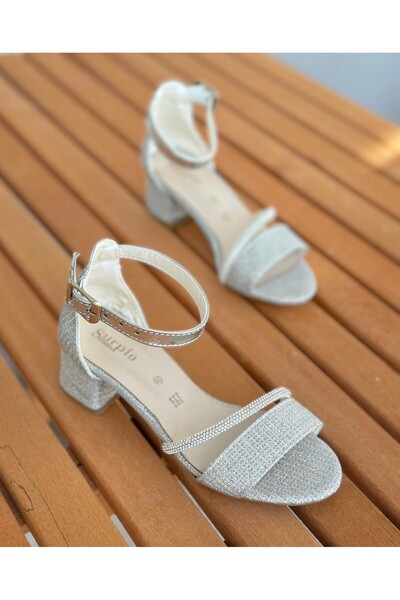 Surpie Shoes Children's Low Heel Shoes, Girls' Evening Dress Shoes