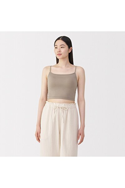 Muji Lyocell Blended Half Bra Camisole